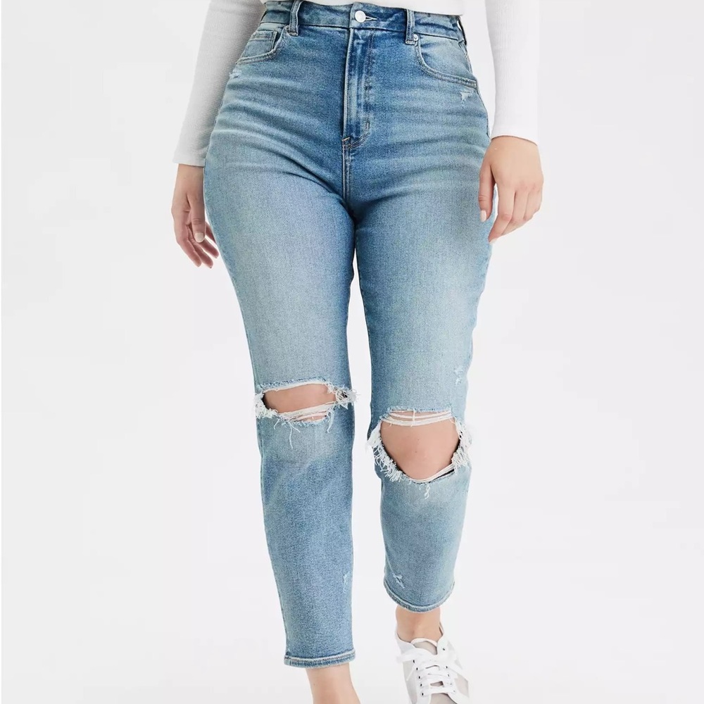 American Eagle mom jeans